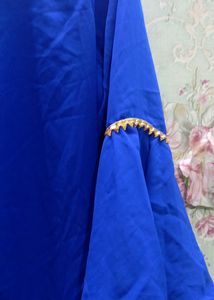 Navy Blue, Golden Colour Park Kurti Pant