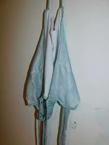 Shiny Scarf Top