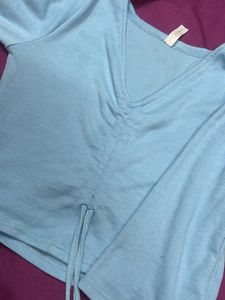 Cute Light Blue Top