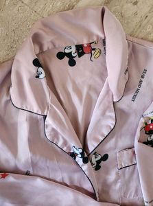 Satin Mickey Mouse Nightwear