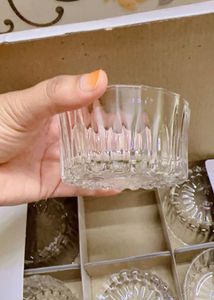 Set of 6 Crystal Dessert Bowls