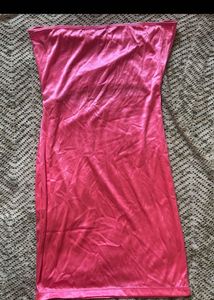 Neon Pink Cut Out Dress