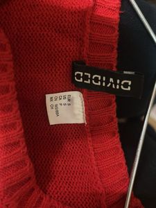 Red sweater