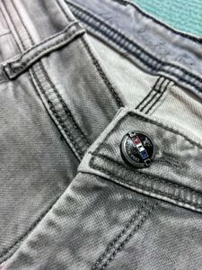 Gray Denim Jeans