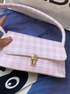 Gingham Shoulder Bag