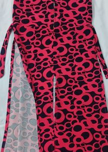 Retro Style Girls Jumpsuit