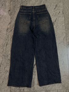SOLD Unisex Super Baggy Blue Jeans