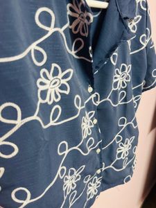 Floral Print Short Shirt