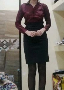Black Formal Skirt