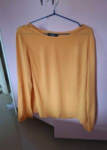 Miss Valley Mustard Long Sleeve Top