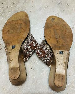 Elegant Gold Flats
