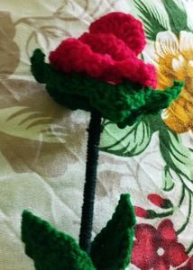 Crochet Rose Flower