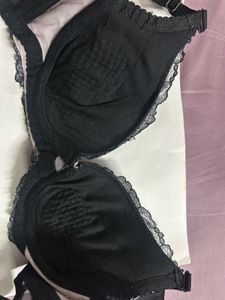 Elegant Black Lace Bra