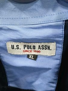 U.S. Polo Assn. Navy Blue Long Sleeve Shirt