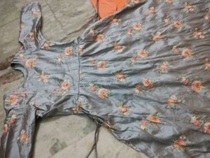 Elegant Floral Kurta Set