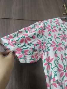 Floral Print Maxi Dress