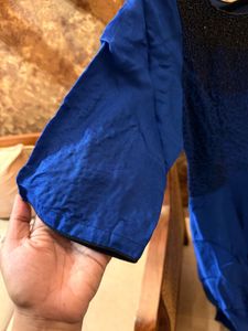 Navy Blue Festive Gown