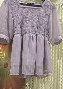 Cute Lavender Top