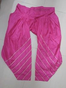 Hot pink Kurta And Pattiya Salwar Set