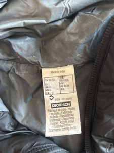 Black Puffer Vest - Decathlon