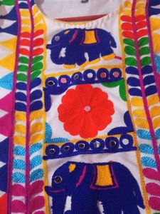 Navratri Embroidered Kurta