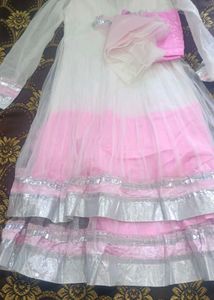 Elegant Embroidered Anarkali Suit