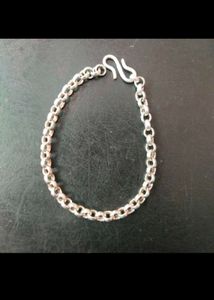 Pure Silver Link Chain Bracelet ForMan& Women.