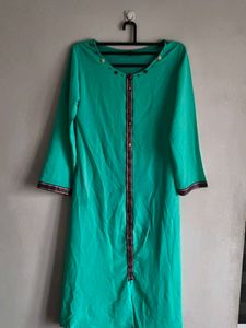 Cyan Colour Top