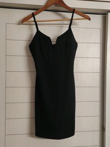 Shein xs black bodycon dress