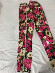 Floral Print Pants