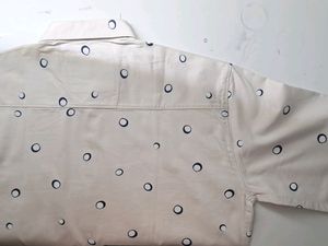 Spotted Cream Shirt