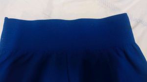 blue fitness legging