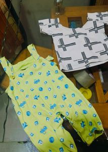 Cute Baby Romper Set