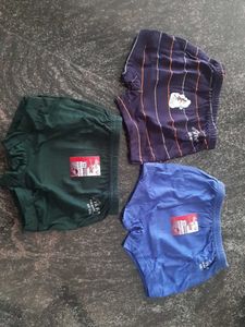 Set Of 3 Cotton Panties For Kids