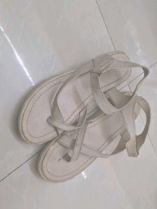 Stylish White Flats