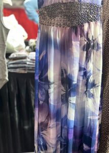 Floral Chiffon Party Dress