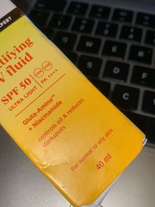 Simple Mattifying UV Fluid SPF 50