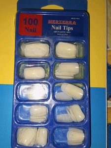 100 NAILS WITH GLUE