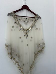 Designer Beaded Poncho