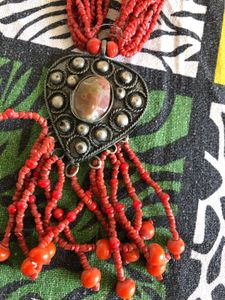 red necklace
