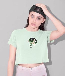 Powerpuff Girls Buttercup Crop Top