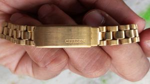 Citizen Orignal Japan Gold Tonned Quartz Watch