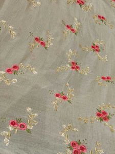 Elegant Embroidered Kurta Set With Garara