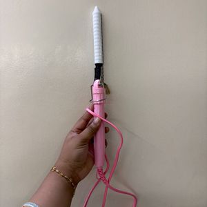 Pink Hair Curling Iron