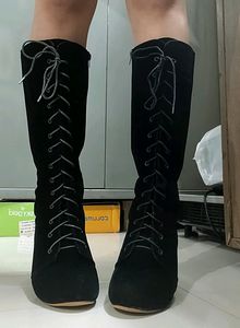 Black Long Boots 👢