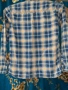 Checked Blue Shirt
