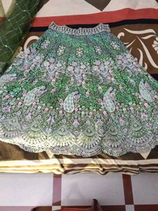 Gorgeous Green Bridal Lehenga