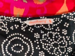 indo western crop top