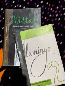 Class XII Textbook Set(vistas and flamingo)