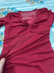 Bodycone Burgundy One Piece